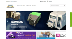 Desktop Screenshot of bombas-mangueras.com